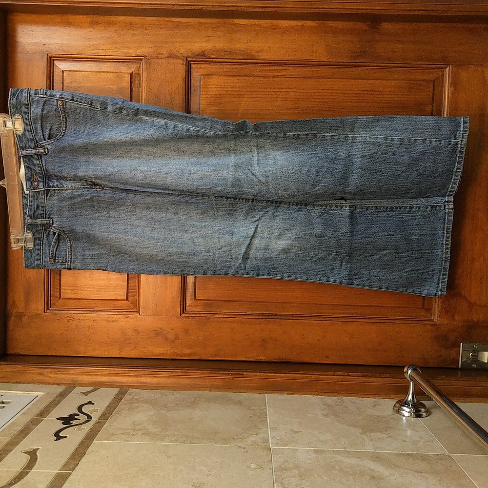 Gap Curvy Low Rise Vintage Y2K Bootcut Jeans 6 Ankle Medium Wash Stretch